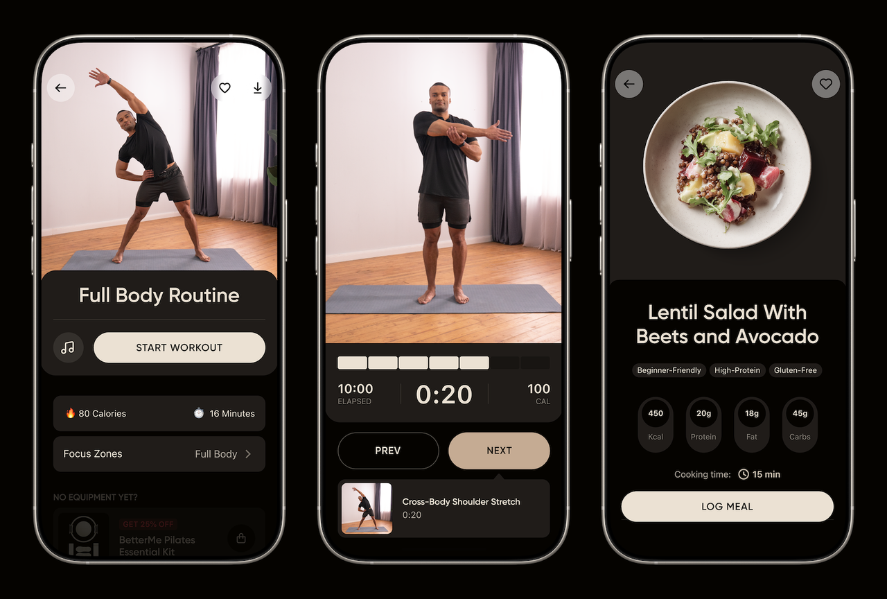  I was bored of my usual fitness apps, but comprehensive fitness tracker BetterMe dwarfs them in terms of scale 