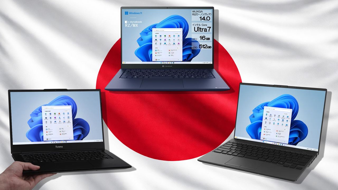  10 impossibly small Japanese laptops under 1Kg that you will probably never be able to buy (unless you fly there) 